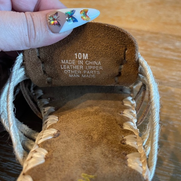 Sam Edelman Brown Woven Women's Sandals SZ 10 - Picture 6 of 6